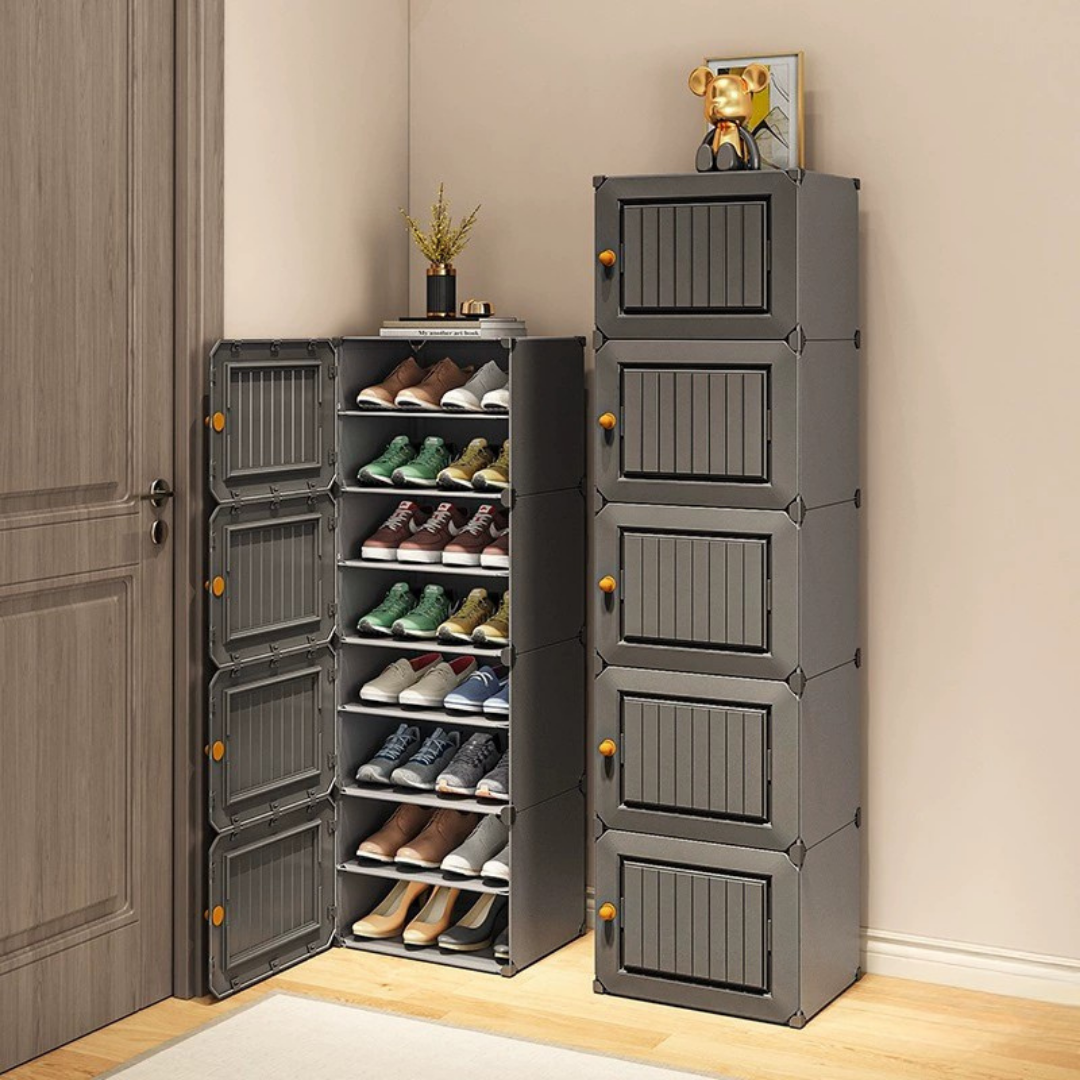 HOMERO Multi-Layer Large Capacity Freestanding Shoe Cabinet Organizer
