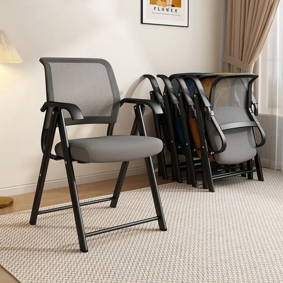 HOMERO Premium Ergonomic Folding Comfortable Metal Frame Design Mesh Chair