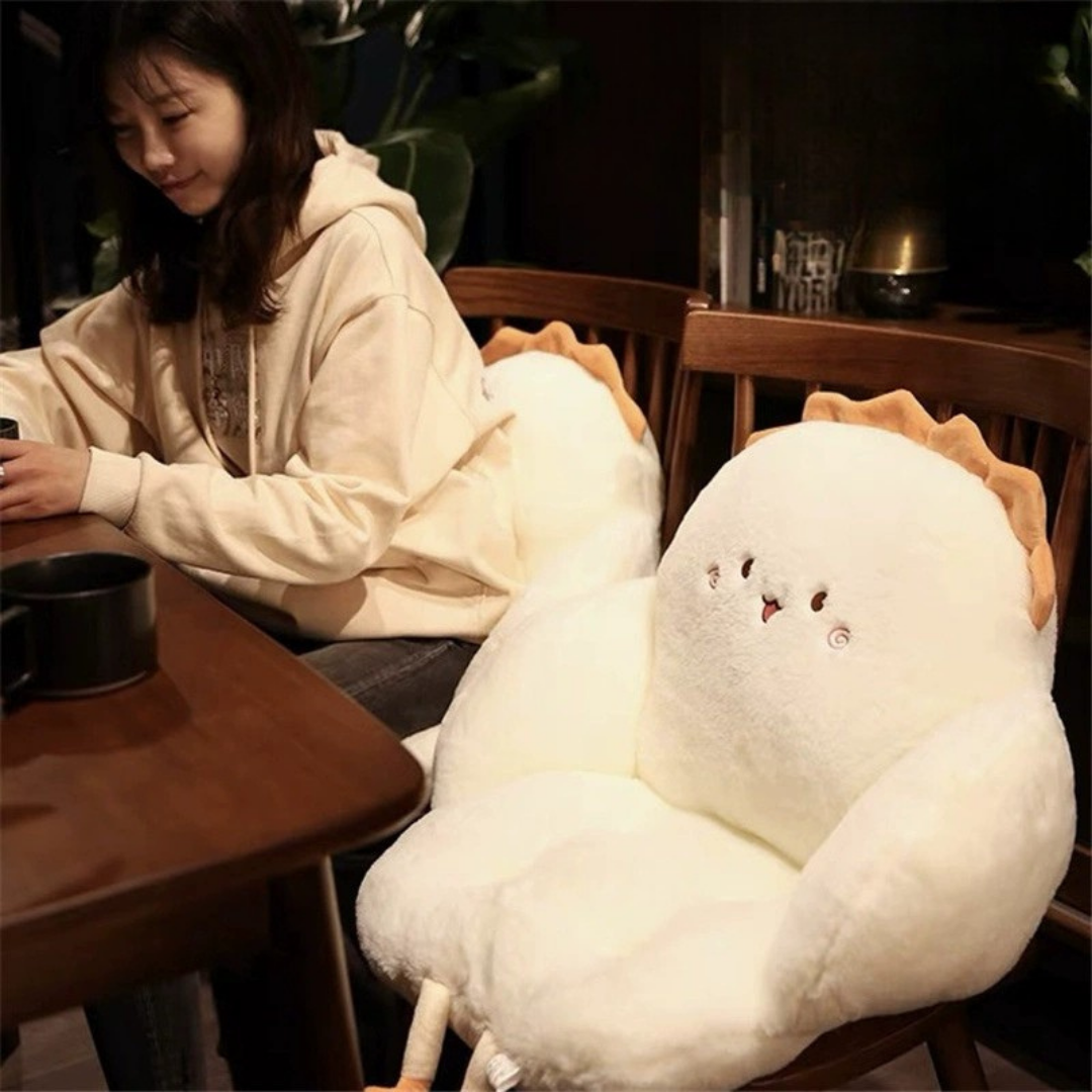 Homero Premium Soft Plush Cute Fluffy Chair Cushion