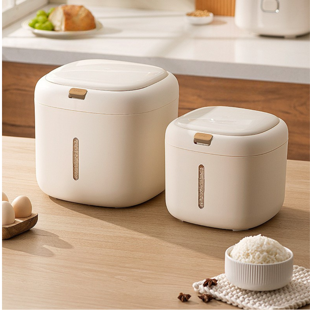 HOMERO Multi-Purpose Airtight Double Seal Grain Storage Container Lid