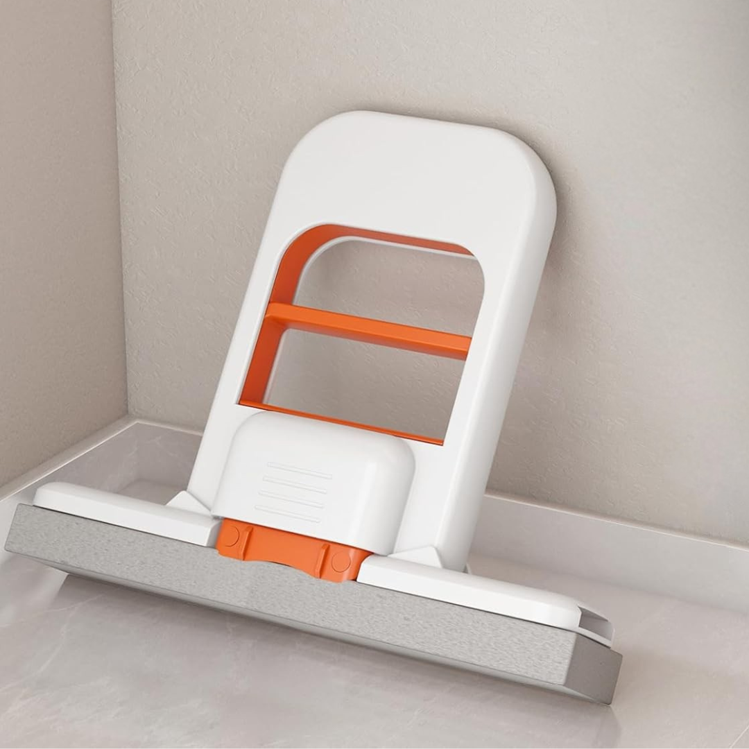Homero Compact ABS Design Mini Foldable Self-Wringing Table Mop