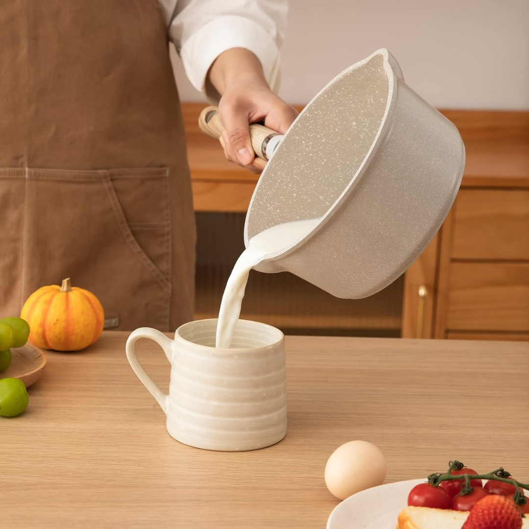 Homero Non-Stick Multi-Use Granite Pan With Pour Spout - 16cm 1.5L