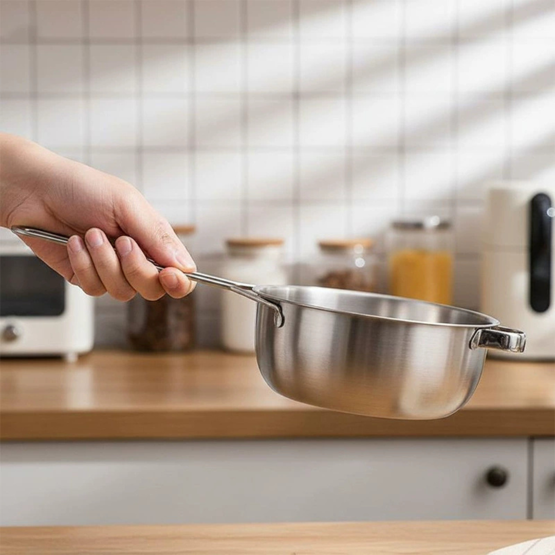 Multipurpose Stainless Steel Draining Sieve Bowl