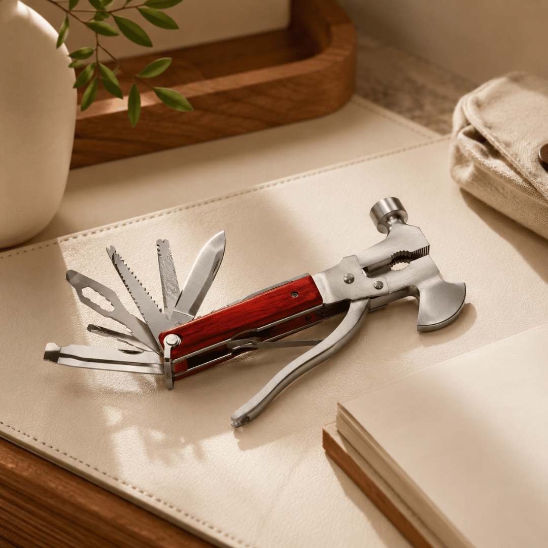 16 in 1 Multi Function Survival Hammer with Multiple Emergency Rescue Tools