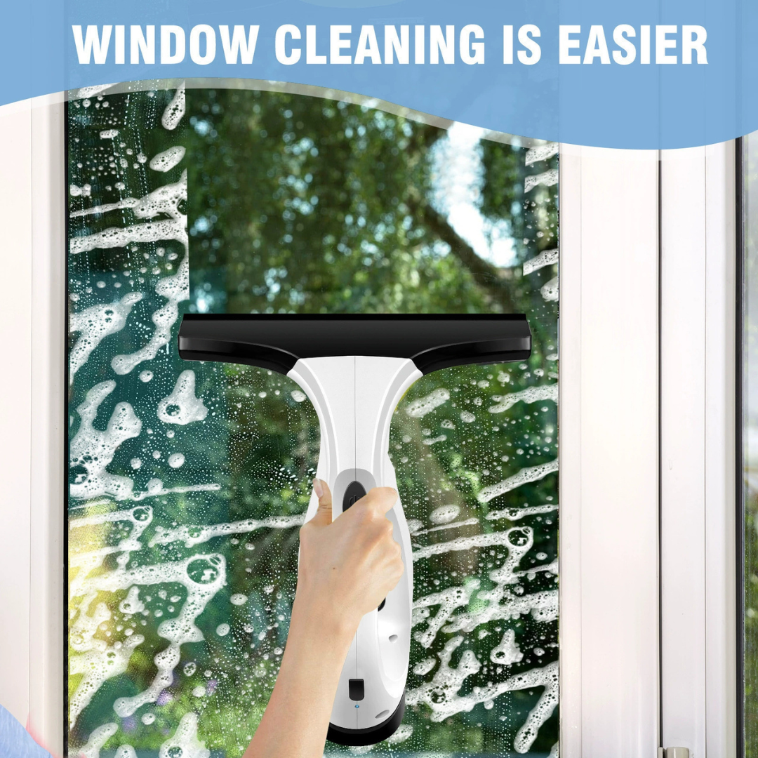 Electric Multi Surface Window Cleaning Squeegee Kit