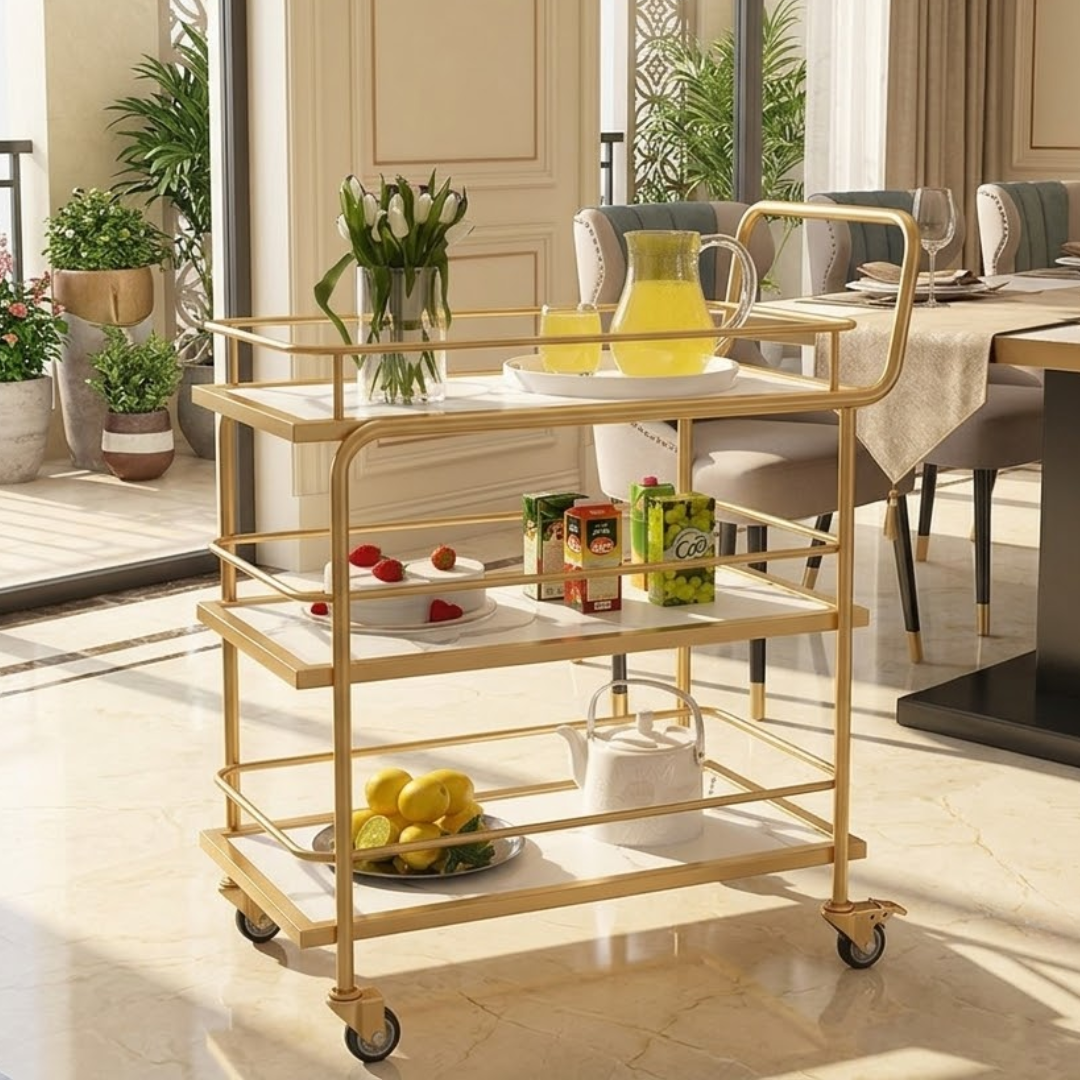 3 Tier Multipurpose Rolling Storage Cart