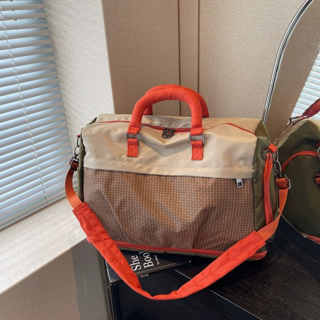 Homero Large Capacity Expandable Travel Duffel Stylish Bag