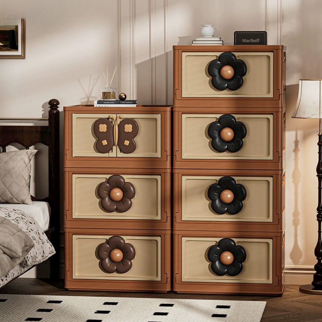 Multipurpose Modular Foldable Large Capacity Storage Cabinet