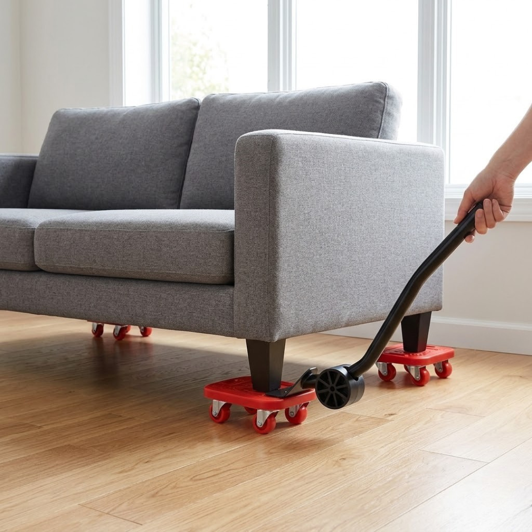 Heavy Load Furniture Shifter Kit with 360° Universal Rotating Wheels