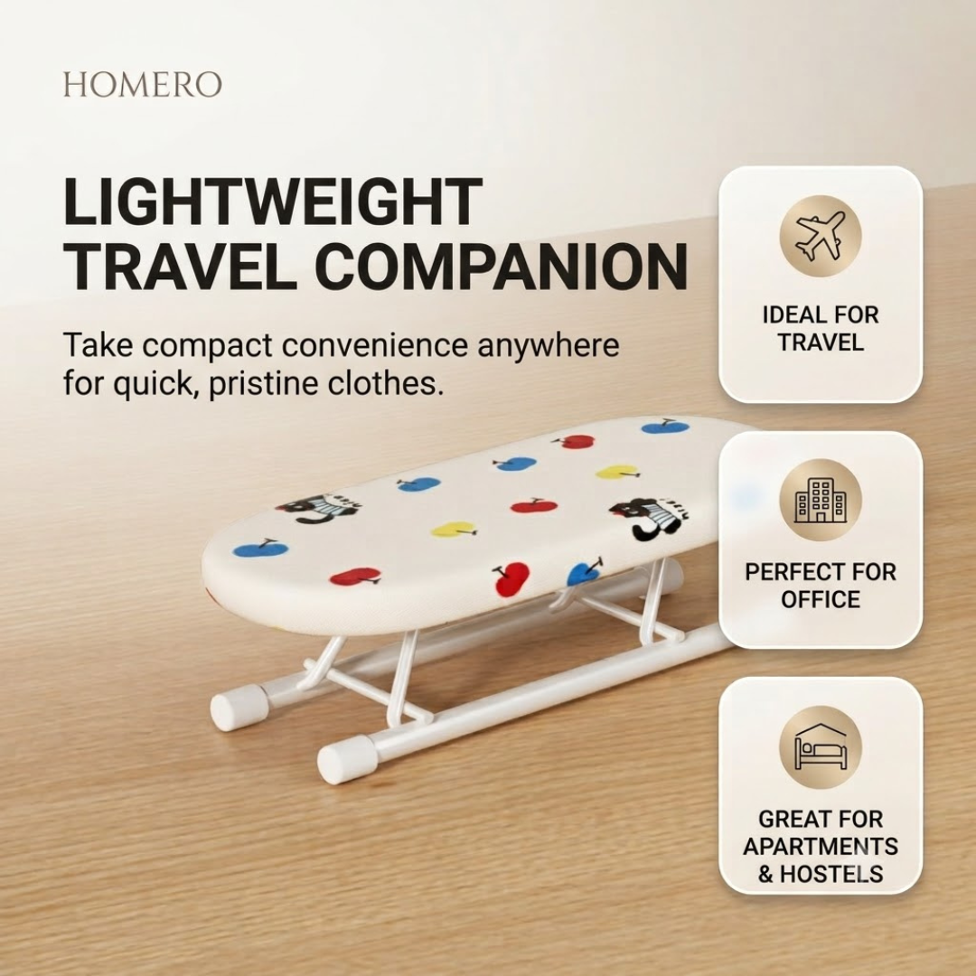 Foldable Mini Tabletop Ironing Board