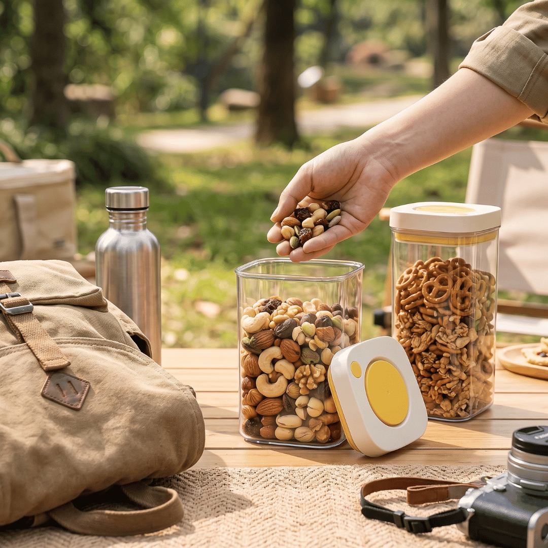 One Press Vacuum Airtight Food Storage Container