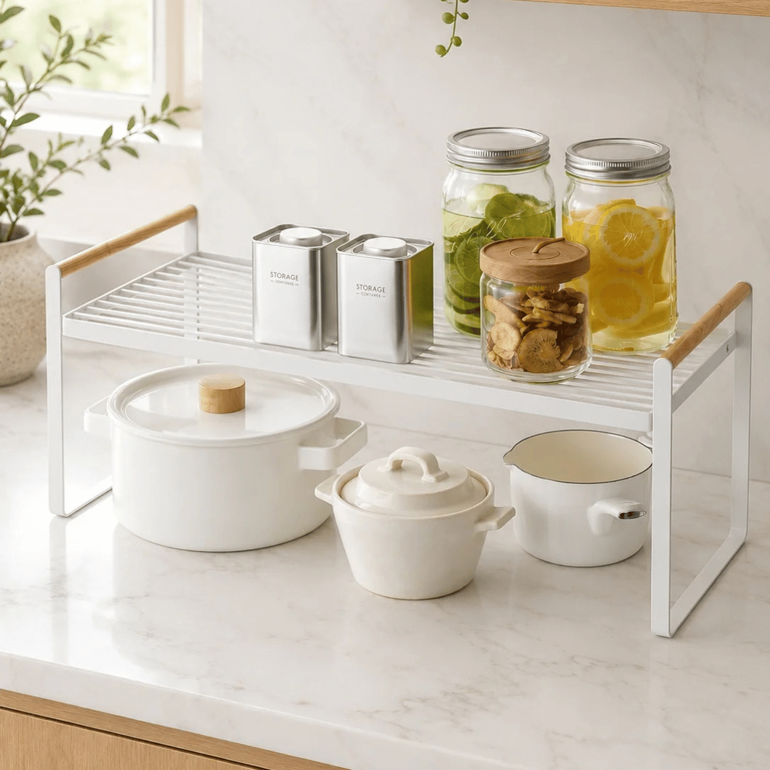 Multi Purpose Space Saving Kitchen Storage Organizer