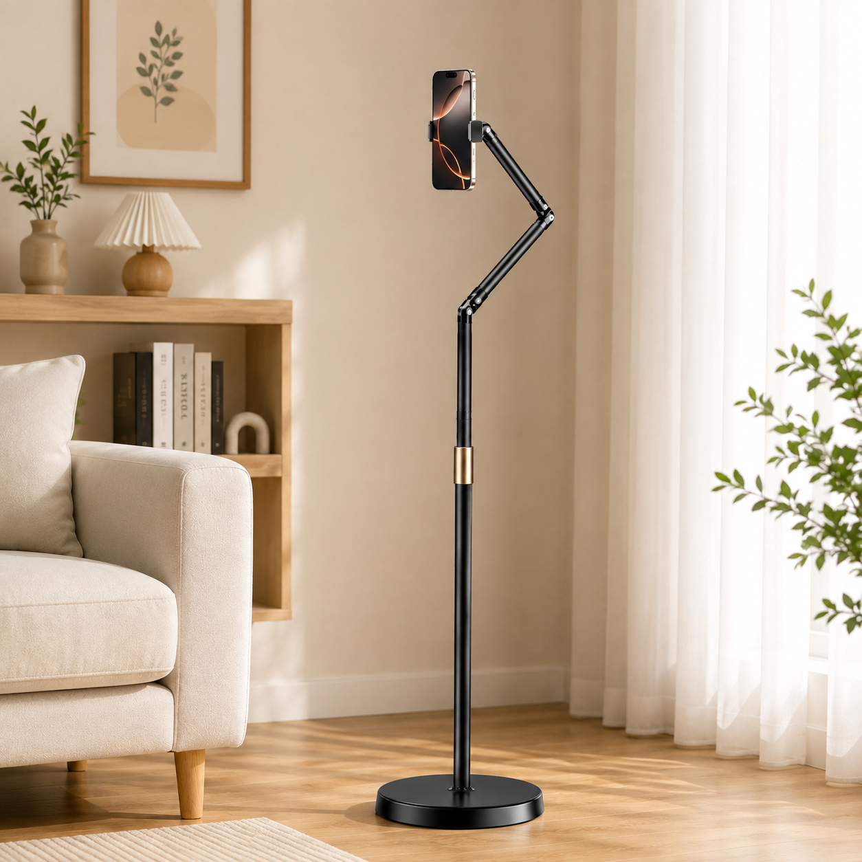HOMERO Adjustable Bionic Robotic Arm Mobile Holder Floor Stand