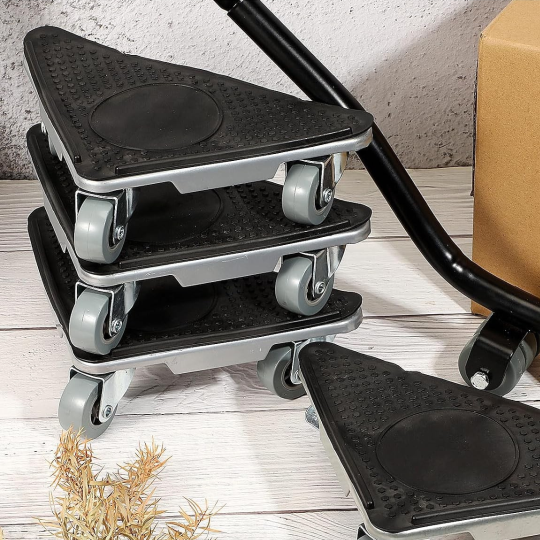 Heavy Duty Furniture Mover Tool Kit with Lifter and Lockable Wheels