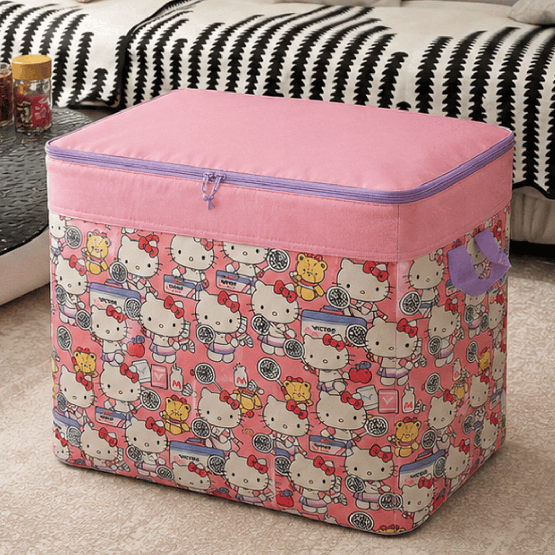 Extra Large Foldable Waterproof Storage Bag with Drawstring Closure