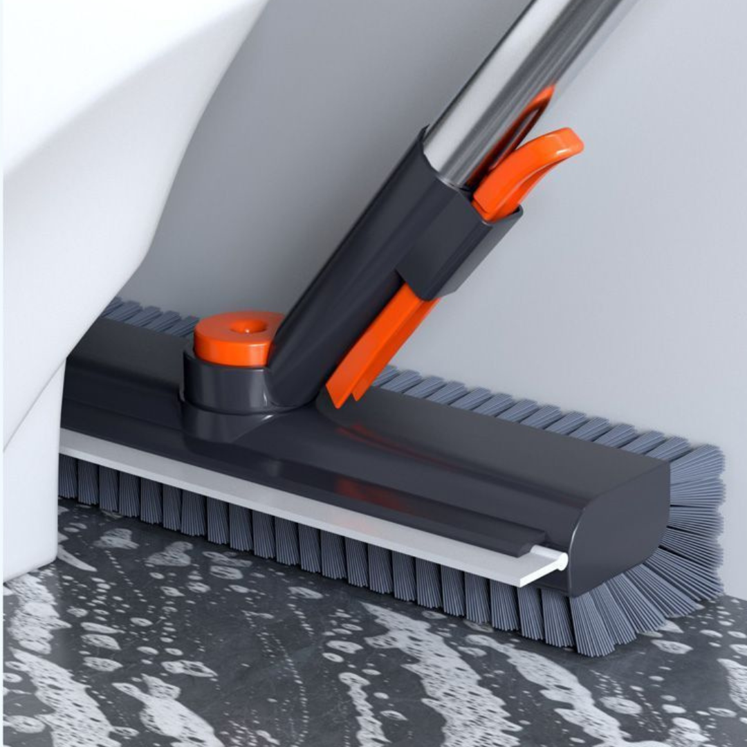 3 in 1 Floor Scrub Brush with Adjustable Long Handle