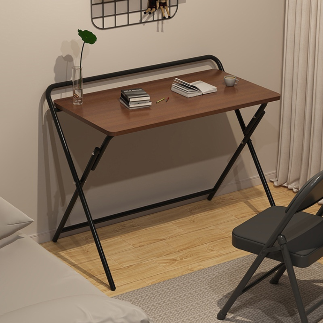 Portable Foldable Office and Study Table with Adjustable Feet