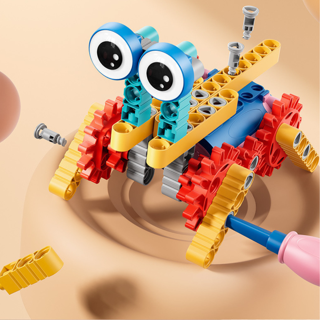 Creative Engineering Building Block Toy Set - 126 Pieces