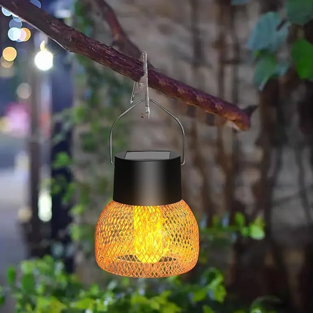 Homero Intelligent Light Control Solar Hanging Lantern Light – IP67 Waterproof