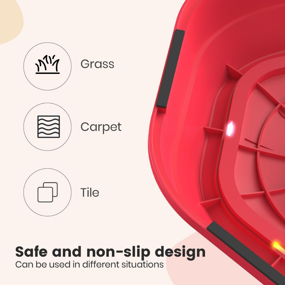 HOMERO  Interactive Balance Musical Light Up Stepping Stones - Set 5 Pcs