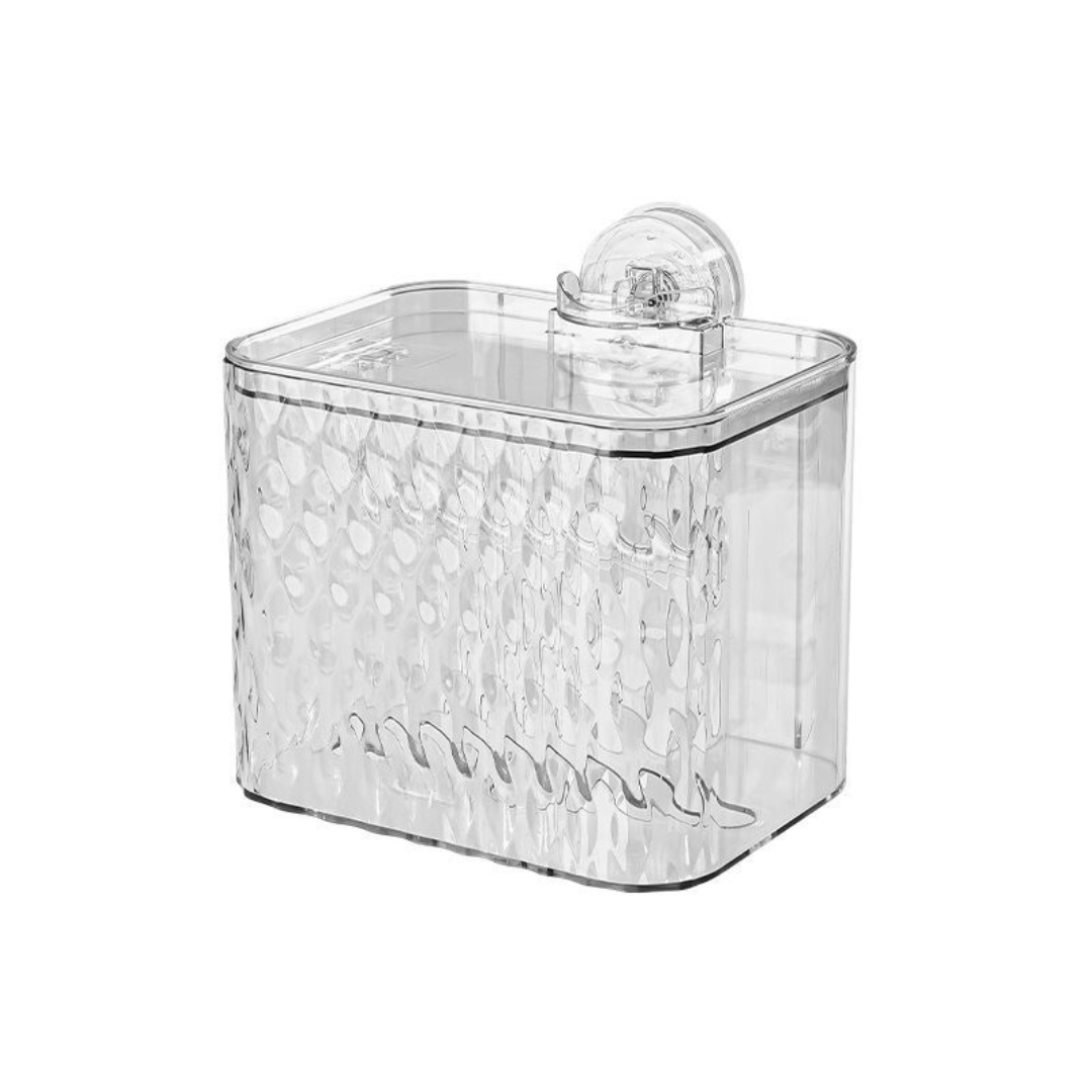 Multiuse Suction Storage Organizer and Toilet Paper Dispenser