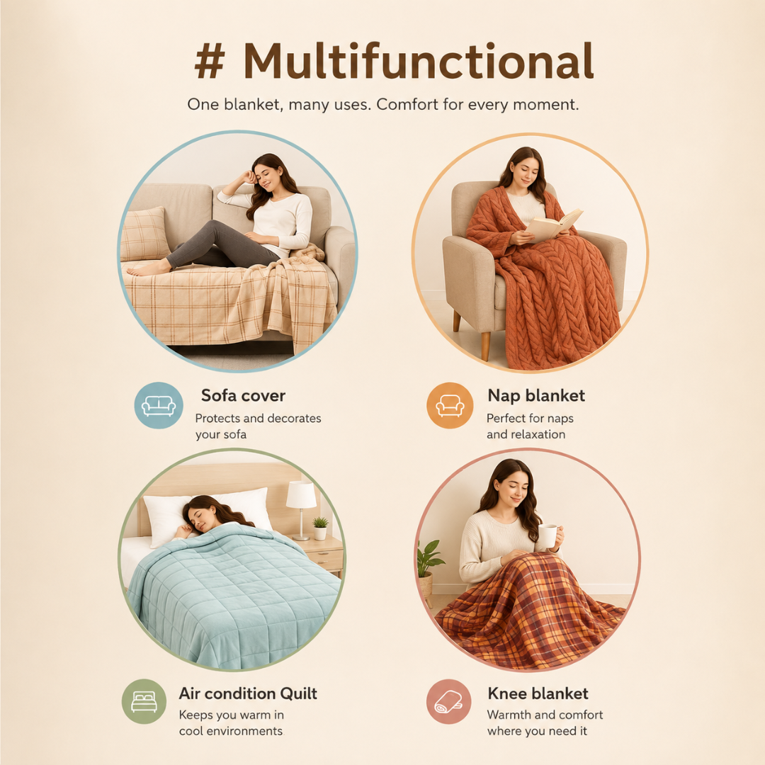 Double Color Premium Chenille Fabric  Comfortable Reversible Sofa Cover