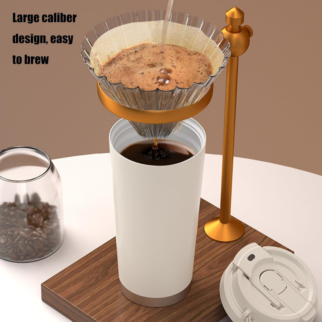 HOMERO Stylish Travel Stainless Steel Insulated Tumbler - 530ml