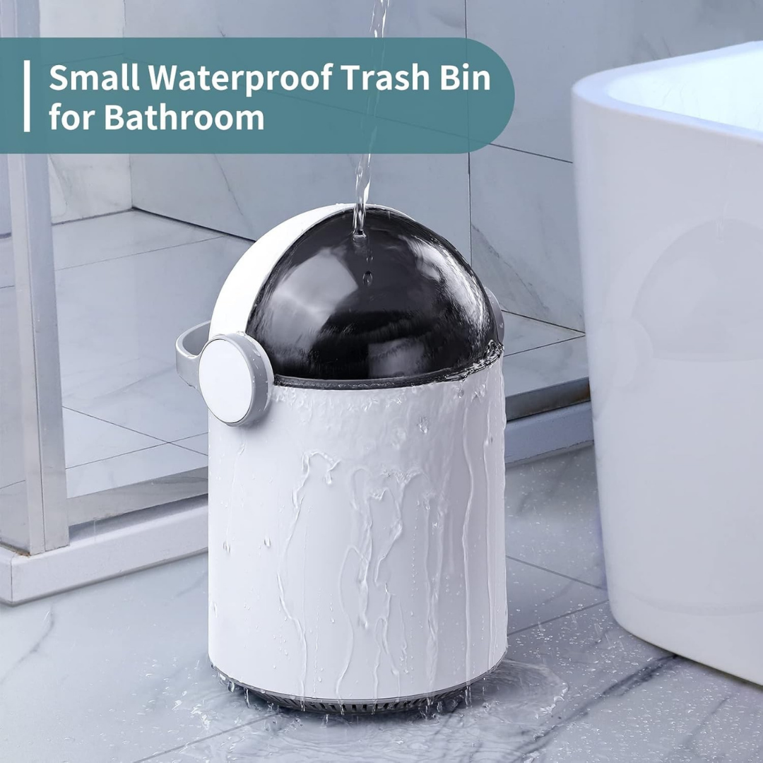 HOMERO Premium Air Pressure Smart Odor Control Trash Can - 10L