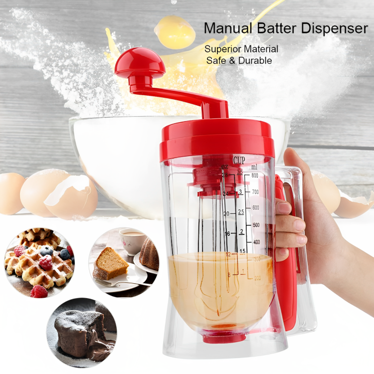 HOMERO Premium ABS Batter Dispenser Manual Mixing Cup