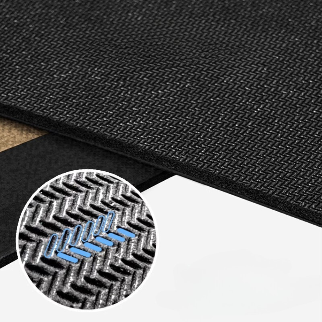 Ultra-Absorbent Suede Kitchen Mat with Non-Slip Rubber Base