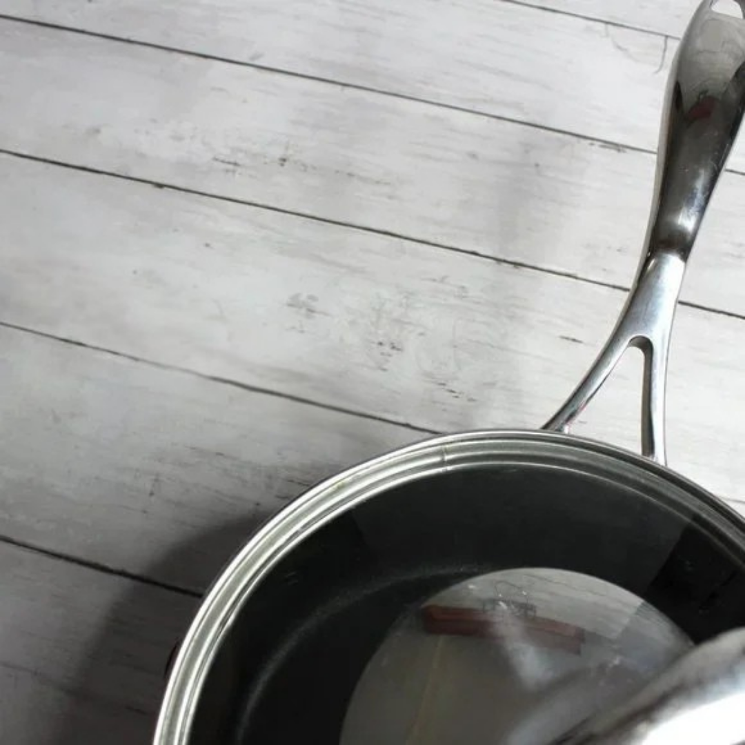 HOMERO Premium Stainless Steel Mirror Finish Versatile Cooking Saucepan