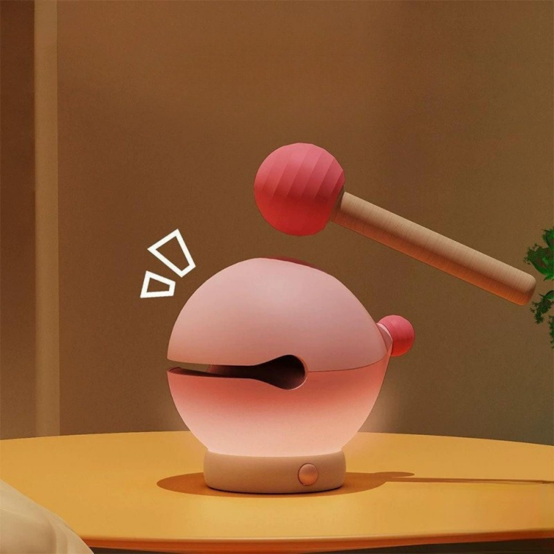 Homero Stress Reducing Wooden Fish Knock Lamp (Green)