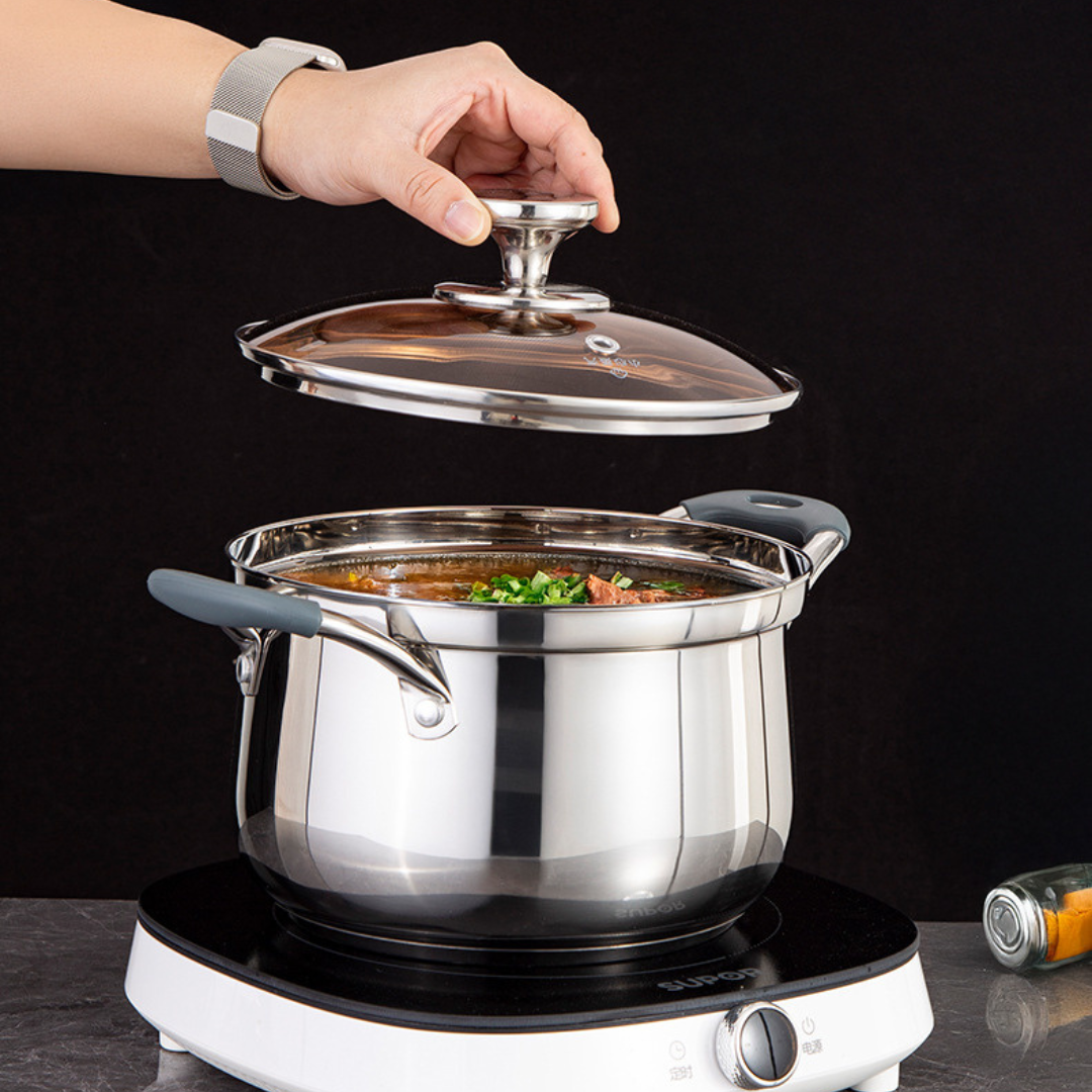Multi-Purpose Premium Stainless Steel Double Layer Soup Pot
