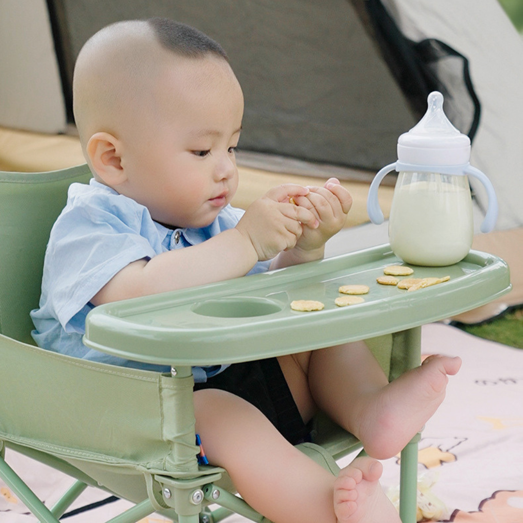 HOMERO Portable Folding Comfortable Oxford Cloth Baby Dining Chair