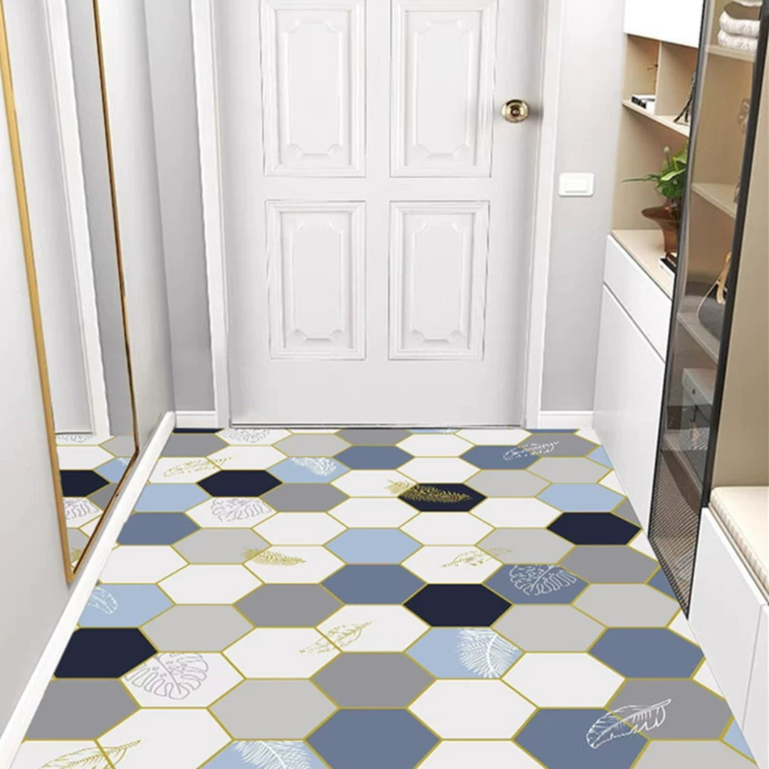 HOMERO Modern Kitchen Anti-Slip Waterproof Floor Mat