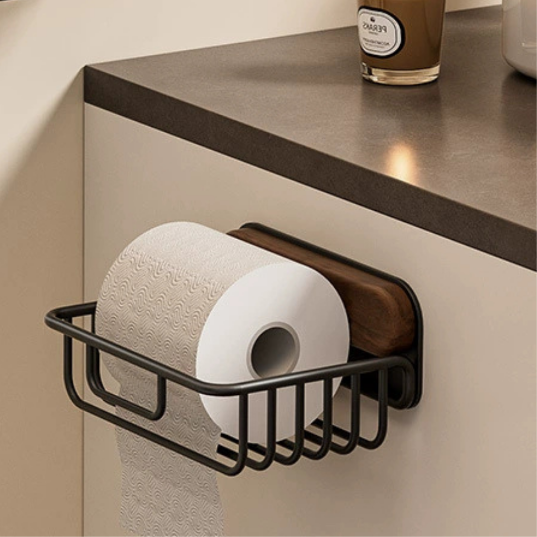 Multi Functional Storage Design Walnut Wood Organizer Set