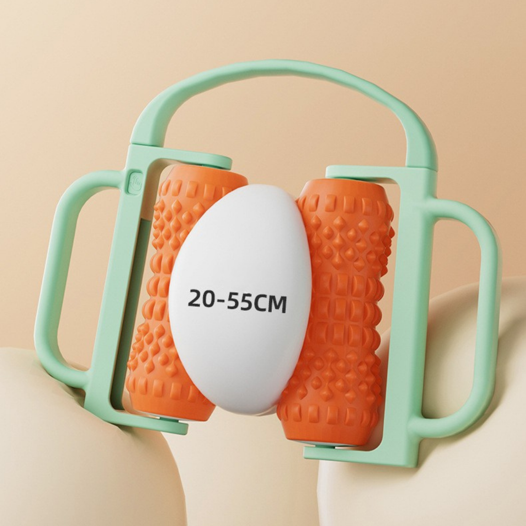 HOMERO Soft Silicone Material Deep Fascia Silicone 3D Massage Roller