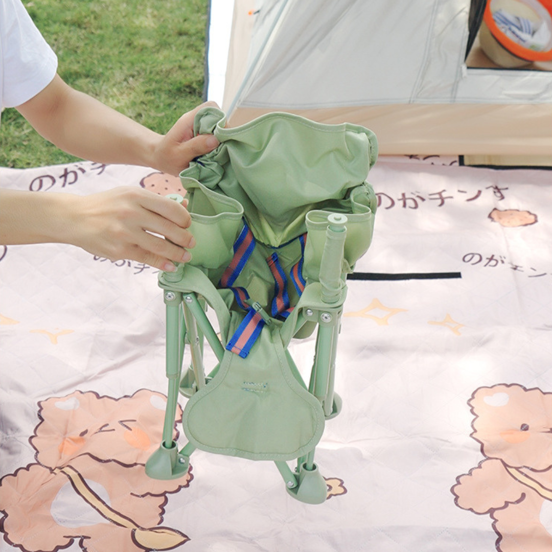 HOMERO Portable Folding Comfortable Oxford Cloth Baby Dining Chair