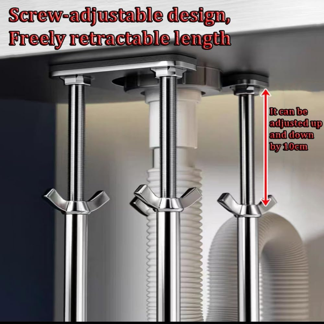 Homero Heavy Duty Stainless Steel Undermount Sink Support Adjustable Stand
