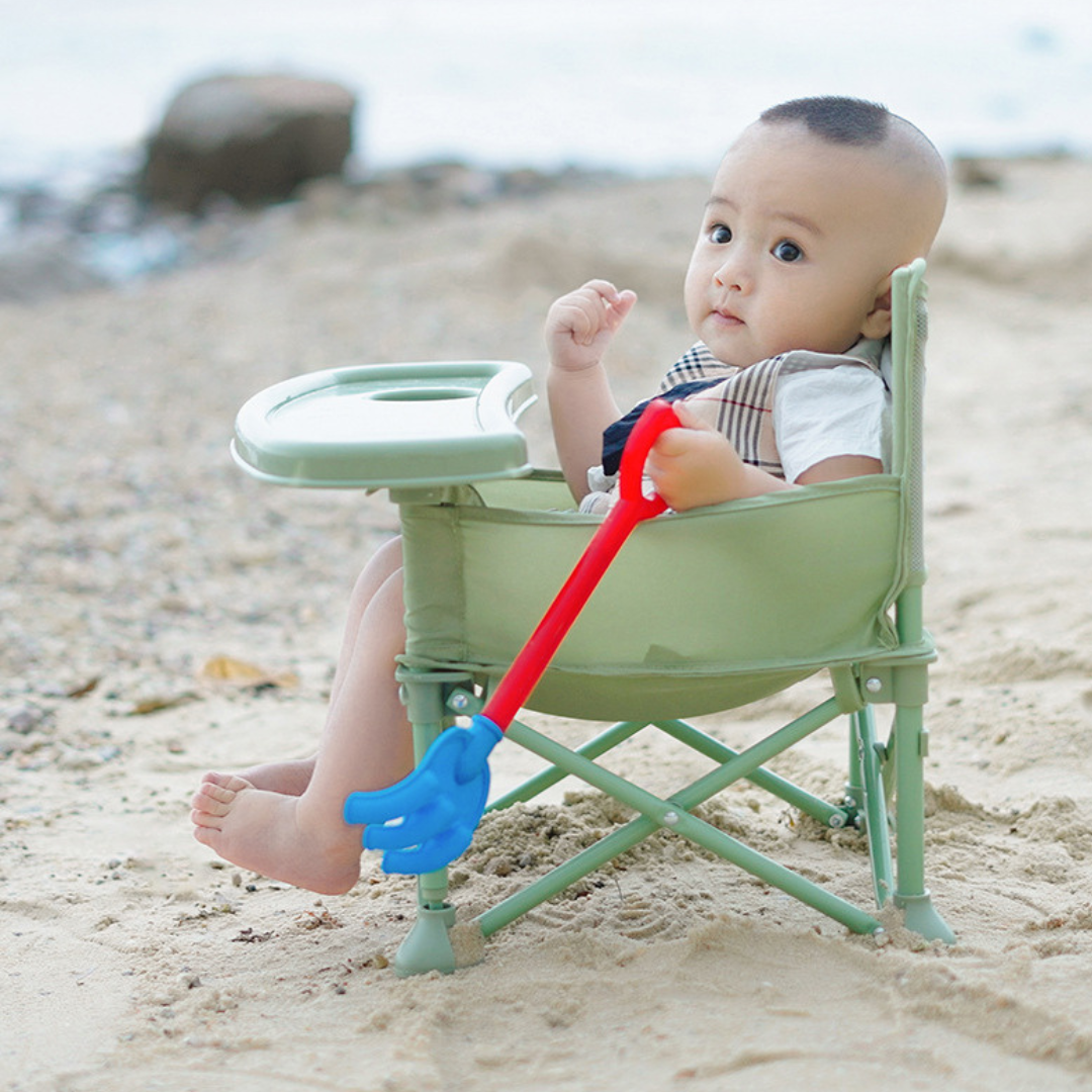 HOMERO Portable Folding Comfortable Oxford Cloth Baby Dining Chair