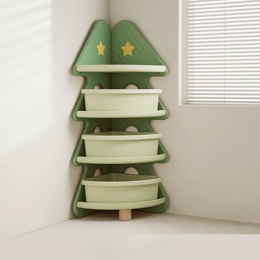 HOMERO 4-Layer Tree Shaped Space Saving Storage Rack