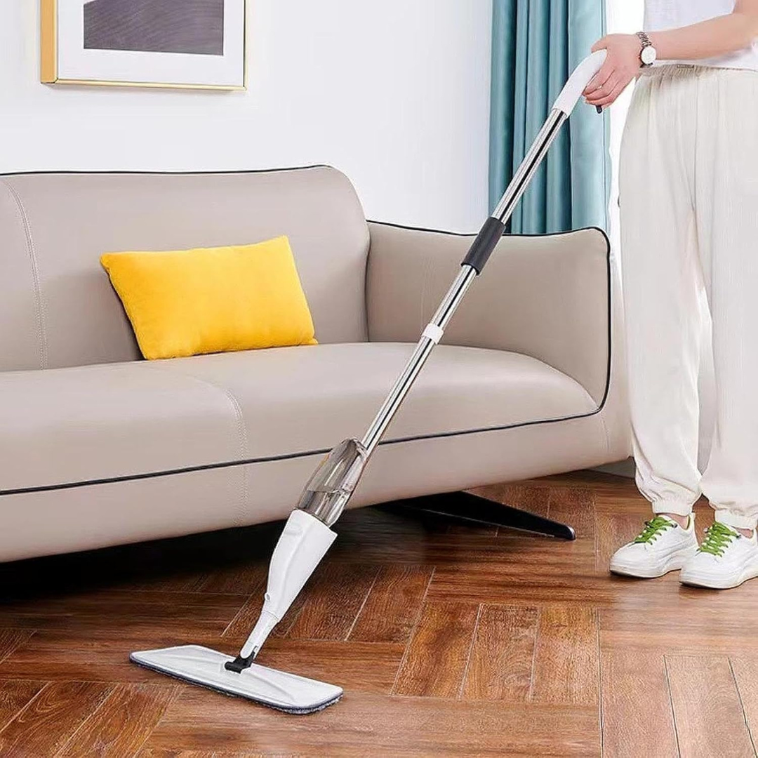 2-in-1 Wet & Dry Cleaning 360° Rotating Spray Mop