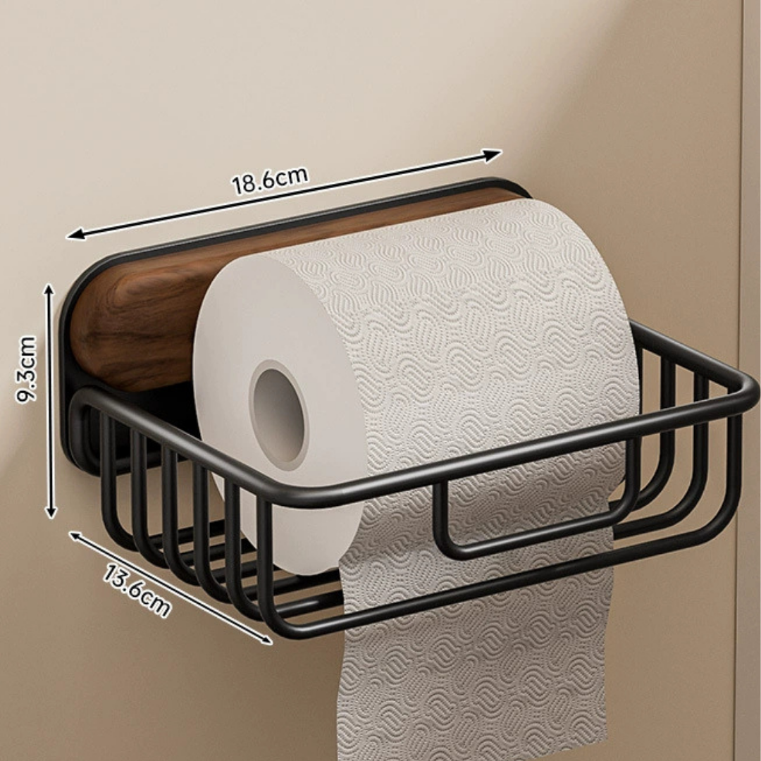 Multi Functional Storage Design Walnut Wood Organizer Set