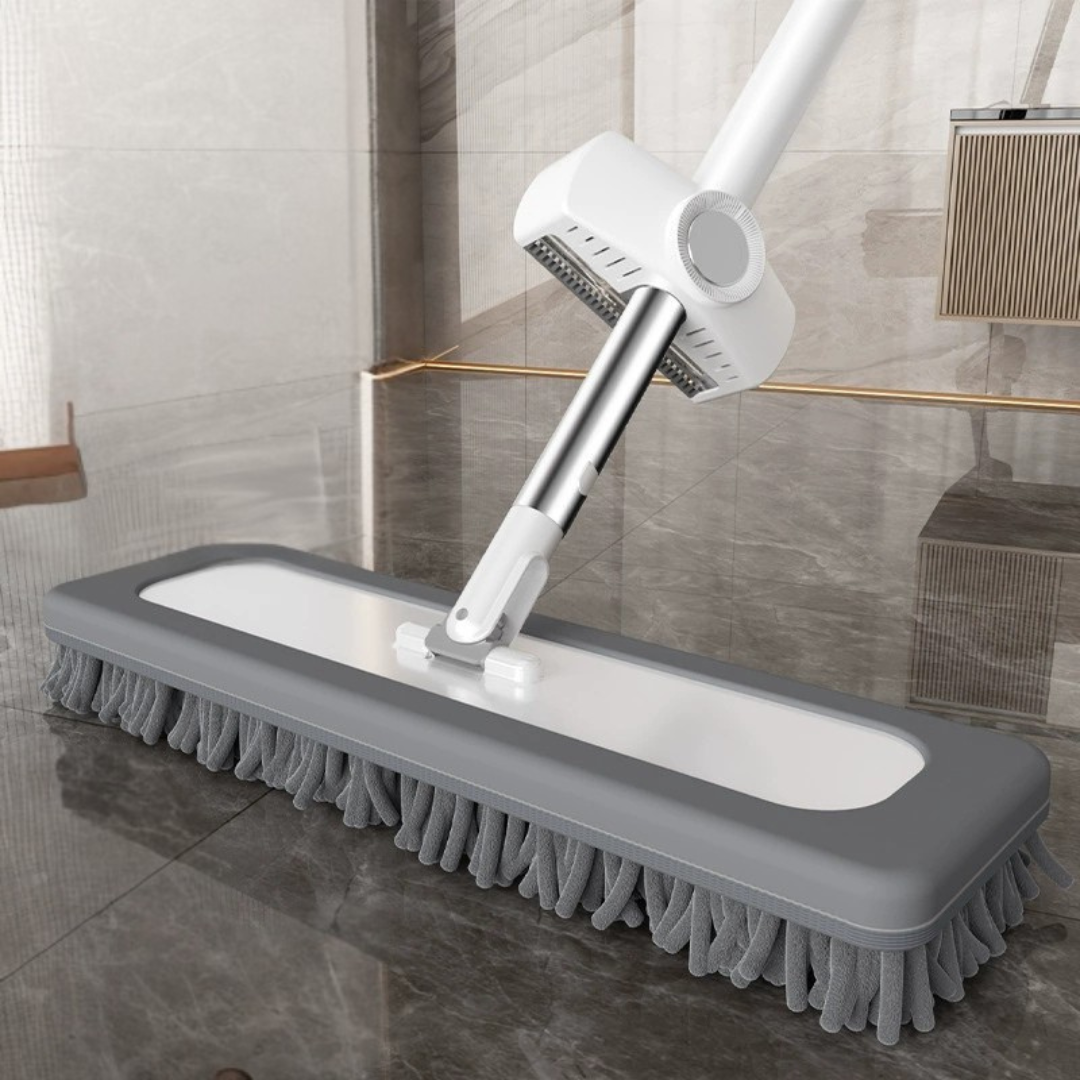 360° Flexible Hands-Free Scraping Flat Mop
