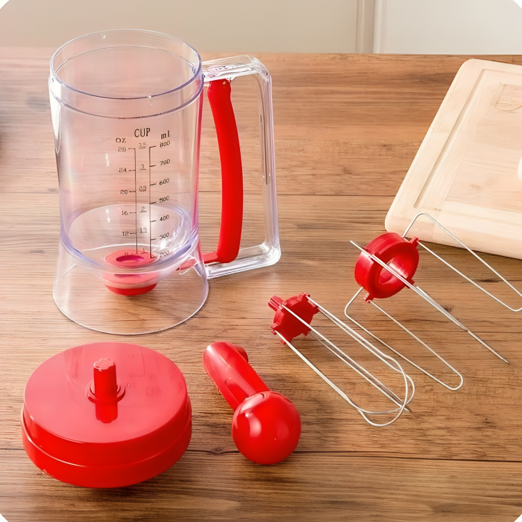 HOMERO Premium ABS Batter Dispenser Manual Mixing Cup