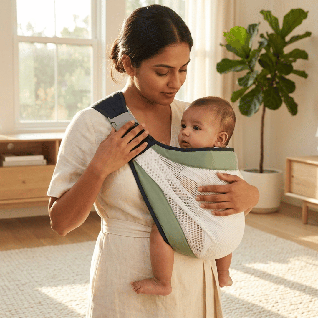 Homero Comfortable Ergonomic Baby Carrier Cotton Sling Wrap