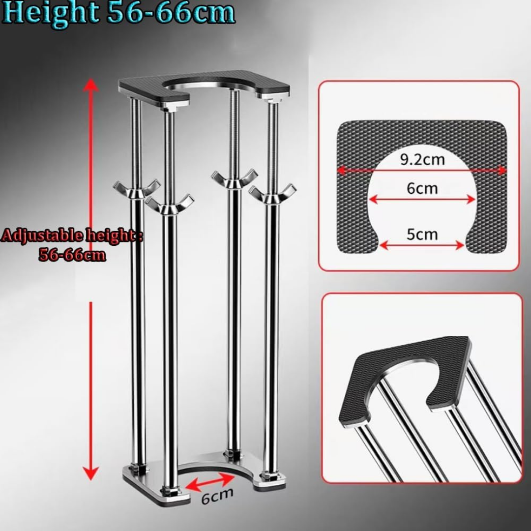 Homero Heavy Duty Stainless Steel Undermount Sink Support Adjustable Stand