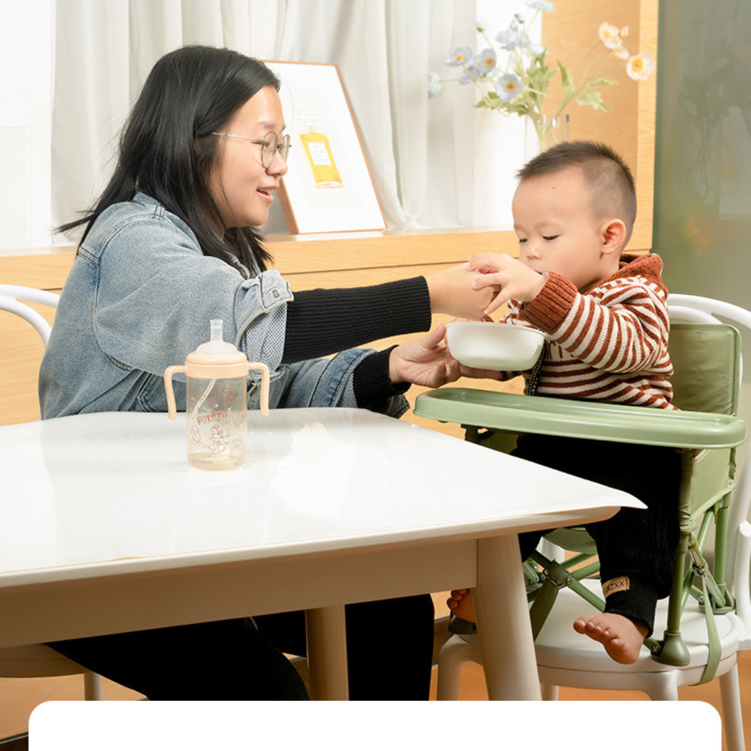 HOMERO Portable Folding Comfortable Oxford Cloth Baby Dining Chair