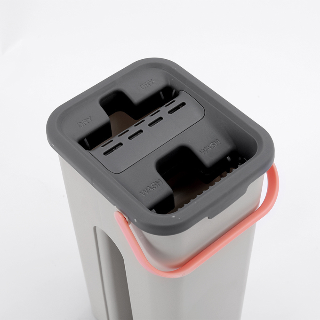 HOMERO Heavy Quality Floor Mop with Bucket Flexible 360° Smart Cleaning System