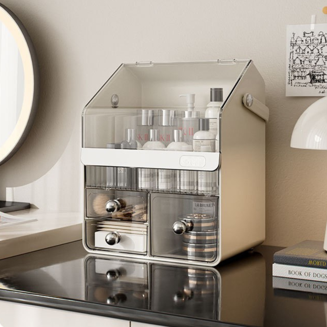 Multifunction Cosmetic Organizer with Drawers